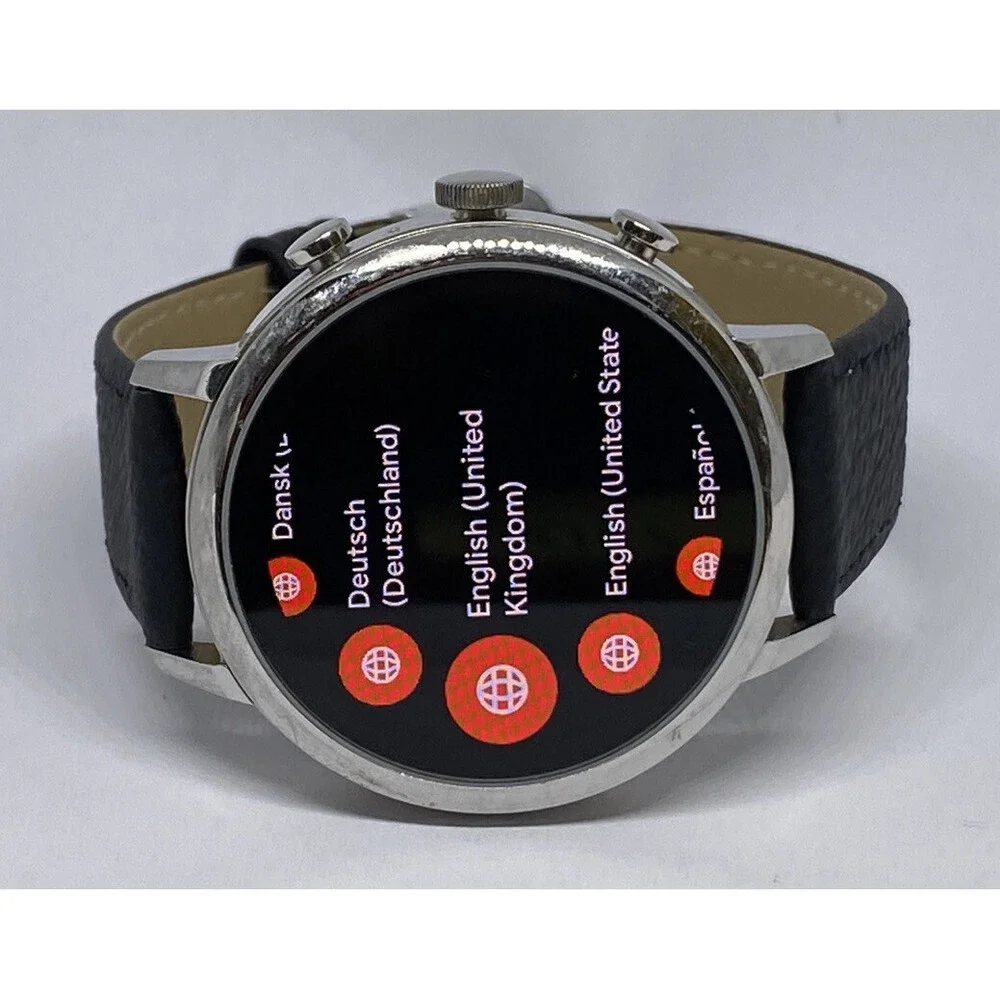Fossil Gen 4 Authentic Digital Dial Smart Watch Custom Band FTW6017 DC429